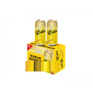 l頭道麥啤酒黃罐500m1x12聽