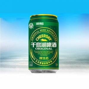 千島湖啤酒原生態8度330ml