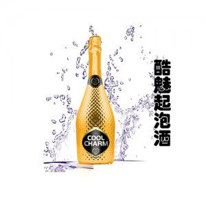 酷魅起泡酒鉆石黃瓶