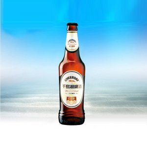 千島湖啤酒白啤9度418ml