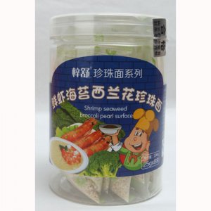 鮮蝦海苔西蘭花珍珠面