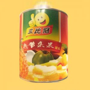 三比冠熱帶雜果罐頭