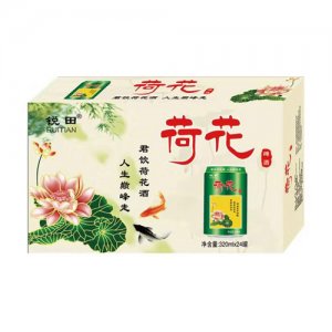 銳田荷花啤酒320ml