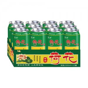 銳田荷花啤酒500ml半托