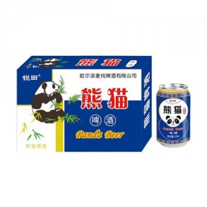 銳田熊貓啤酒320ml藍箱