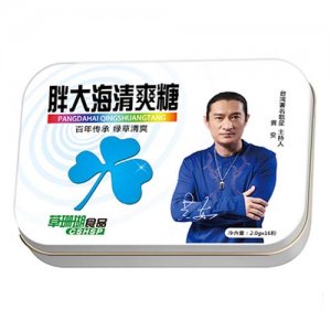 幸運草胖大海咽清爽糖2gx16