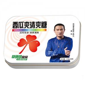 幸運草西瓜爽咽清爽糖2gx16