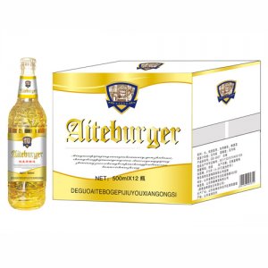 艾特博格啤酒500mlx12瓶（白）