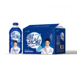 優洋渴了就喝老冰棍風味飲料