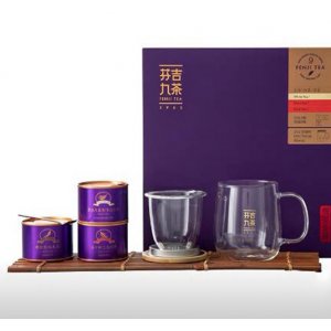 芬吉悅茶與器高硼硅無鉛玻璃過濾杯便捷
