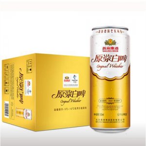 12°P原漿白啤500ml易拉罐