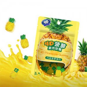 阿麥斯4D菠蘿果肉軟糖72g