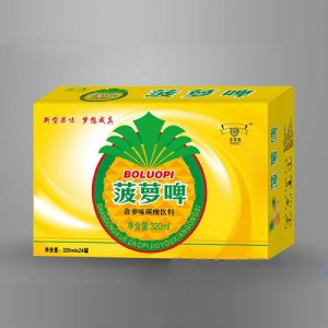 山水源菠蘿啤320ml