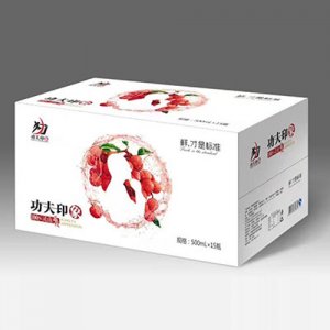 功夫印象靈山荔枝飲料500ml15瓶
