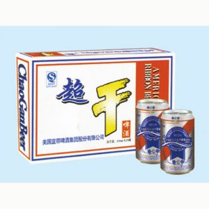 青島藍(lán)帶超干啤酒