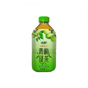 茶能青梅綠茶1L瓶裝