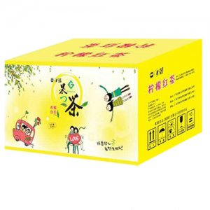 果茶檸檬紅茶箱