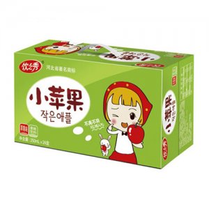飲之秀小蘋果飲料箱裝