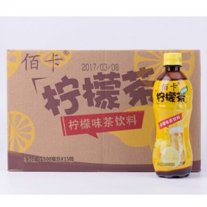 佰卡檸檬茶支裝1X15紙箱