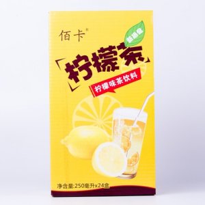 佰卡檸檬茶盒裝1X24紙箱