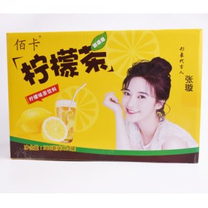 佰卡檸檬茶罐裝1X24紙箱