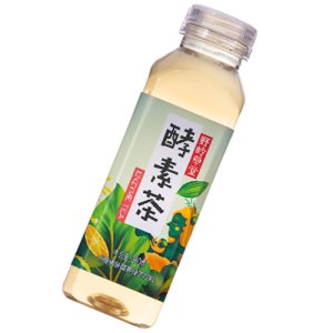 野嶺卡曼橘味酵素綠茶 380ml