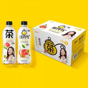 華洋茶元?dú)馀菖莶桧n式西柚茉莉茶飲品