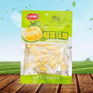 心味果園榴蓮味糖110
