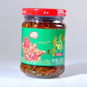 薪然油炸香椿