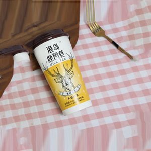 鹿角巷蜜桃烏龍奶茶105g