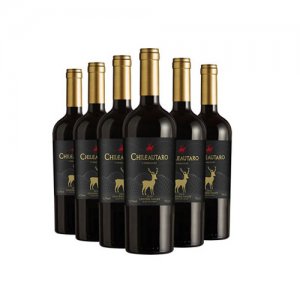 智利進口勞塔羅金鹿莊干紅葡萄酒品鑒750ml6瓶件