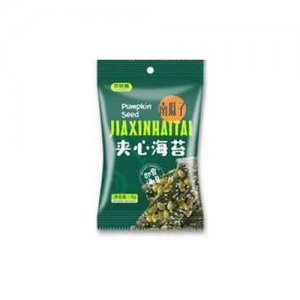 灰姑娘南瓜子夾心海苔袋裝