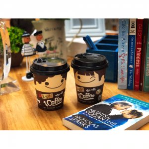 第28街拿鐵咖啡杯裝1X30克X24杯