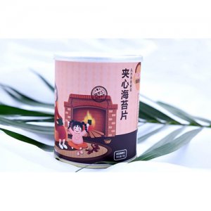 海之本優品桶裝白芝麻夾心海苔50gX60桶