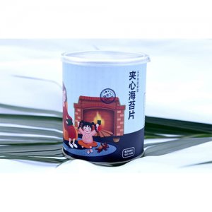 海之本優品桶裝黑芝麻夾心海苔40gX60桶