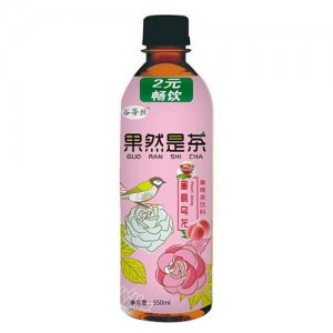 谷蒂絲蜜桃烏龍茶飲料350ml