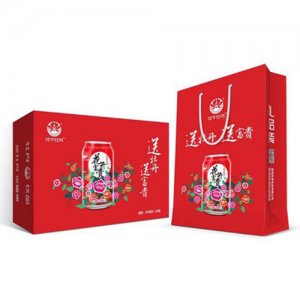 花開富貴禮品箱裝飲品310mlX20罐