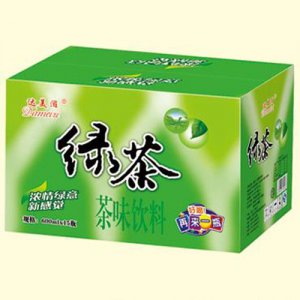 達美滋綠茶茶味飲料600ml×15瓶
