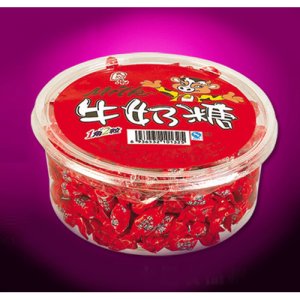糖朝益品瓶裝牛奶糖