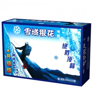 雪域銀花絕勝頂峰箱啤酒箱裝330mlX24