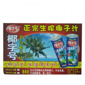 椰字號果肉椰子汁
