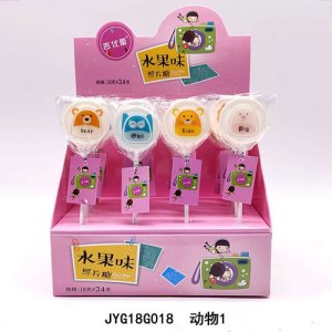 吉優菓動物1照片糖水果味18gx24支
