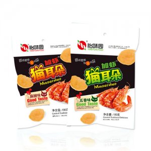 怡味園加蝦貓耳朵150g