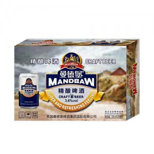 圣元曼德堡精釀啤酒320mlx24罐