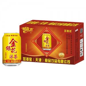 王世正金銀花涼茶植物飲料310mlx24罐