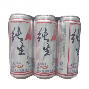 圣元純生風味啤酒500mlx9罐
