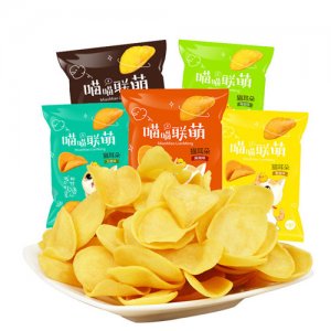 怡味園喵喵聯(lián)萌貓耳朵麻辣味80g