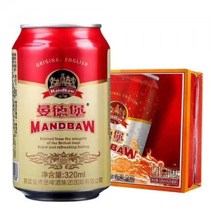 圣元曼德堡啤酒320mlx24罐