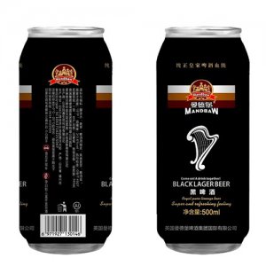 圣元曼德堡黑啤酒500ml