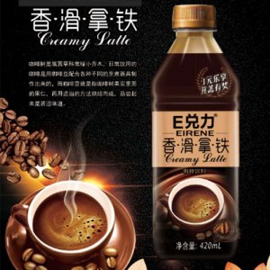 E兌力香滑拿鐵咖啡飲料420ml